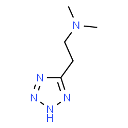 dimethyl[2-(1H-1,2,3,4-tetrazol-5-yl)ethyl]amine Structure