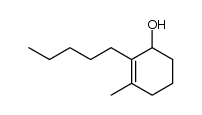 3-methyl-2-pentyl-2-cyclohexenol Structure