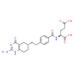 5,8,10-trideaza-5,6,7,8-tetrahydrofolate结构式