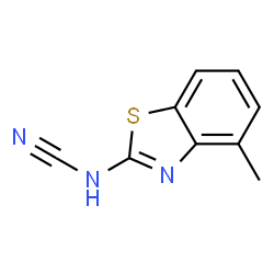 Cyanamide, (4-methyl-2-benzothiazolyl)- (9CI)结构式