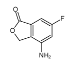 4-Amino-6-fluoro-3H-isobenzofuran-1-one Structure