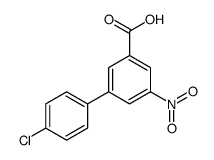 3-(4-chlorophenyl)-5-nitrobenzoic acid Structure