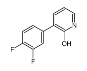 3-(3,4-difluorophenyl)-1H-pyridin-2-one Structure