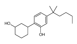 5-(1,1-Dimethylpentyl)-2-[(1S,3R)-3-hydroxycyclohexyl]phenol Structure
