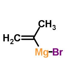 Bromo(isopropenyl)magnesium Structure