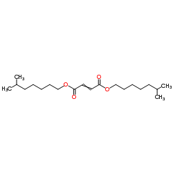 顺丁烯二酸二异辛酯结构式