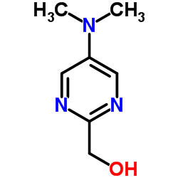 [5-(Dimethylamino)-2-pyrimidinyl]methanol Structure