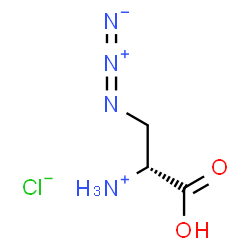 H-D-DAP(N3)-OH.HCl Structure