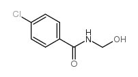 4-chloro-N-(hydroxymethyl)benzamide结构式