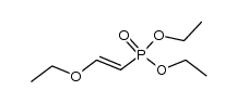 diethyl 2-ethoxyvinylphosphonate Structure