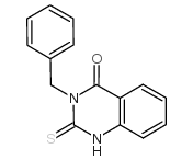 3-benzyl-2-sulfanylidene-1H-quinazolin-4-one structure