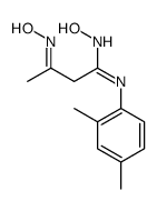 N'-(2,4-dimethylphenyl)-N-hydroxy-3-hydroxyiminobutanimidamide Structure