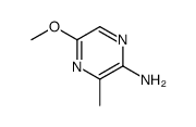 5-methoxy-3-methylpyrazin-2-amine structure