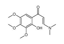 3-(dimethylamino)-1-(2-hydroxy-3,4,5-trimethoxyphenyl)prop-2-en-1-one Structure