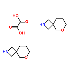 6-Oxa-2-aza-spiro[3.5]nonane hemioxalate结构式