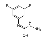 N-(3,5-DIFLUOROPHENYL)HYDRAZINECARBOXAMIDE Structure