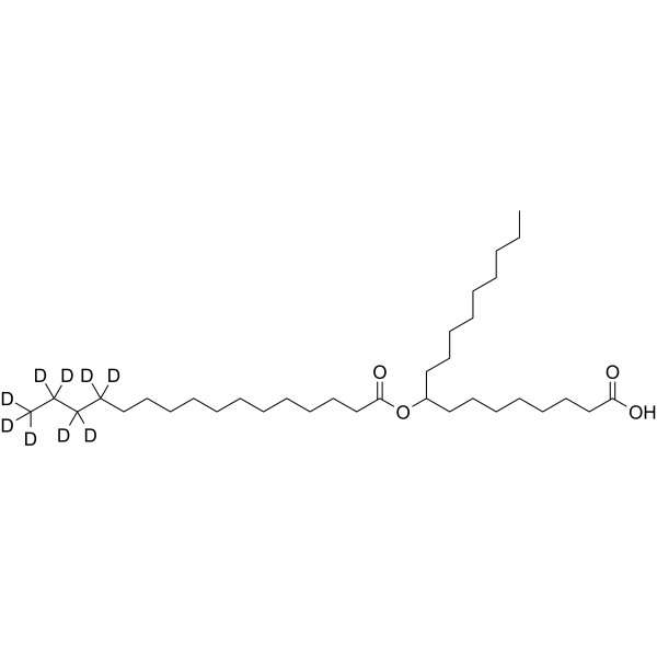 9-PAHSA-d9结构式