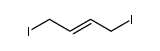 1,4-diiodo-2-butene Structure