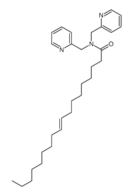 N,N-bis(pyridin-2-ylmethyl)octadec-9-enamide Structure