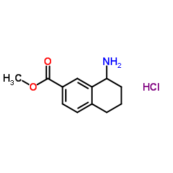 Methyl 8-amino-5,6,7,8-tetrahydronaphthalene-2-carboxylate hydrochloride picture