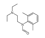 N-[2-(diethylamino)ethyl]-N-(2,6-dimethylphenyl)formamide结构式