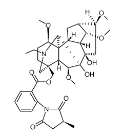 methyllycaconitine hydrochloride Structure