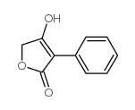 4-HYDROXY-3-PHENYL-2(5H)-FURANONE Structure