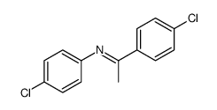 N,1-bis(4-chlorophenyl)ethanimine结构式