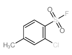 Benzenesulfonylfluoride, 2-chloro-4-methyl- picture