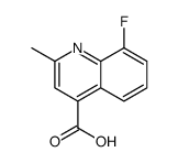 8-氟-2-甲基喹啉-4-羧酸图片