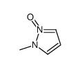 1-methyl-2-oxidopyrazol-2-ium结构式