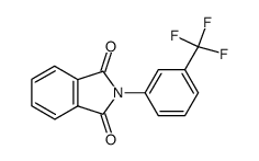 2-(3-(trifluoromethyl)phenyl)isoindoline-1,3-dione结构式