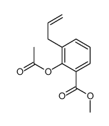 Methyl 2-acetoxy-3-allylbenzoate Structure