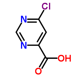 6-Chloropyrimidine-4-carboxylic acid Structure