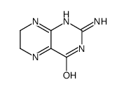 2-amino-6,7-dihydro-1H-pteridin-4-one Structure