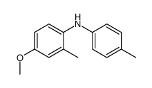 4-methoxy-2-methyl-N-(4-methylphenyl)aniline Structure