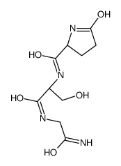 pyroglutamyl-seryl-glycinamide结构式