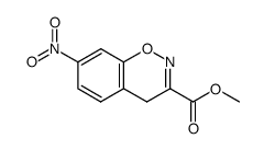 methyl 7-nitro-4H-benzo[e][1,2]oxazine-3-carboxylate Structure