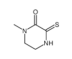 Piperazinone, 1-methyl-3-thioxo- (9CI) structure