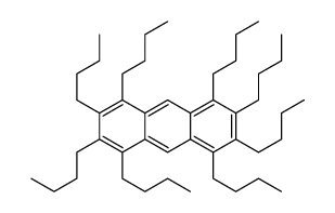 1,2,3,4,5,6,7,8-octabutylanthracene结构式