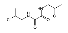 N,N'-bis(2-chloropropyl)oxamide结构式