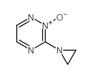 1,2,4-Triazine,3-(1-aziridinyl)-, 2-oxide structure