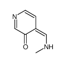 3(4H)-Pyridinone,4-[(methylamino)methylene]-(9CI) Structure