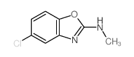 2-Benzoxazolamine,5-chloro-N-methyl- structure