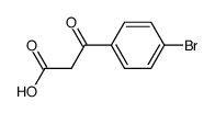 3-(4-bromo-phenyl)-3-oxo-propionic acid结构式