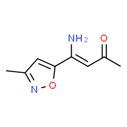 3-Buten-2-one,4-amino-4-(3-methyl-5-isoxazolyl)-(9CI) Structure