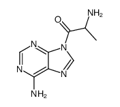 2-amino-1-(6-aminopurin-9-yl)propan-1-one Structure