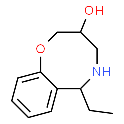 2H-1,5-Benzoxazocin-3-ol,6-ethyl-3,4,5,6-tetrahydro-(9CI) Structure