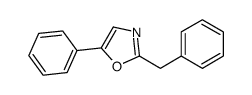 2-Benzyl-5-phenyloxazole structure