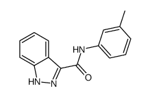 1H-Indazole-3-carboxamide,N-(3-methylphenyl)-(9CI) picture